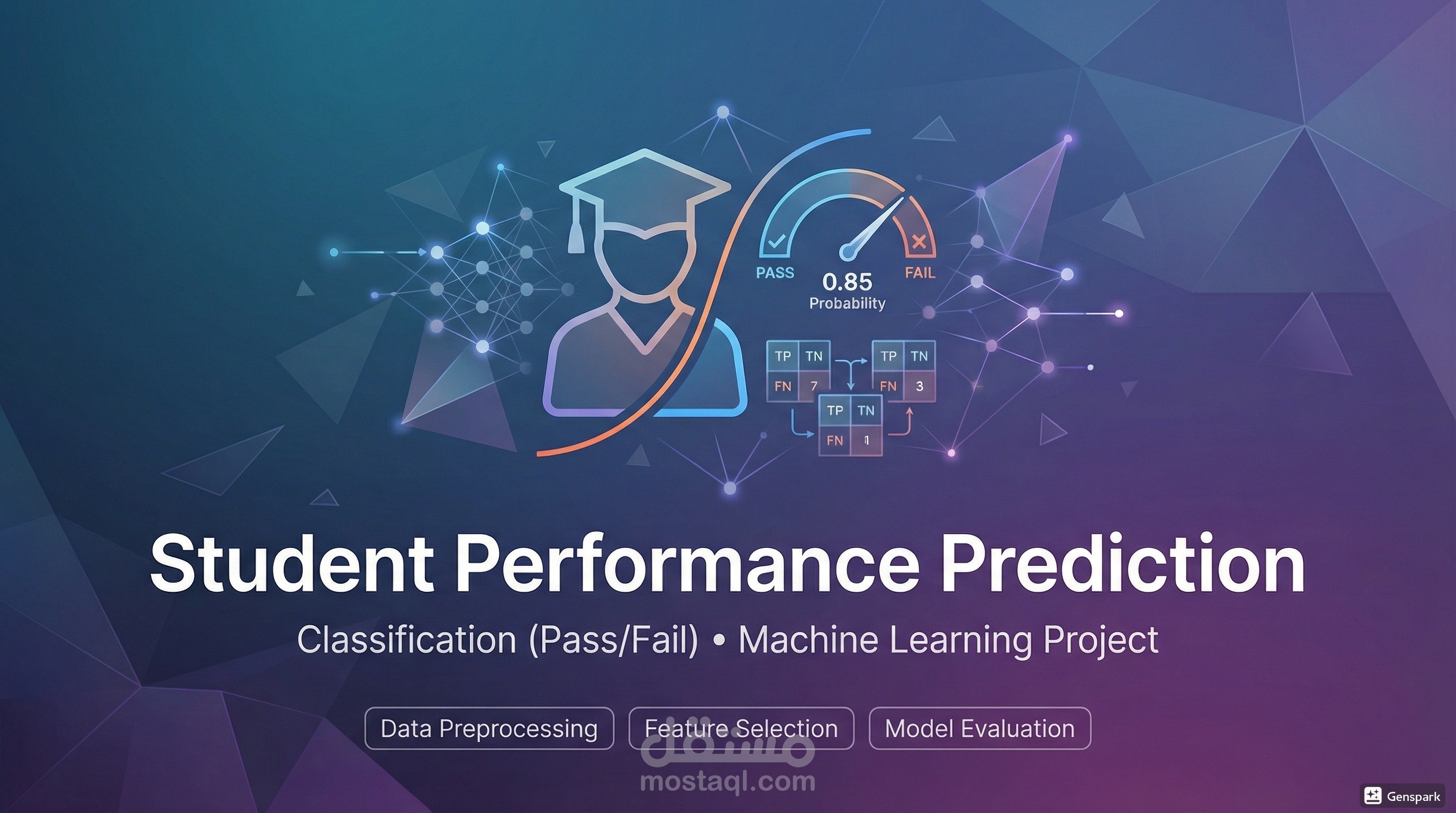 متنبئ نجاح الطلاب
