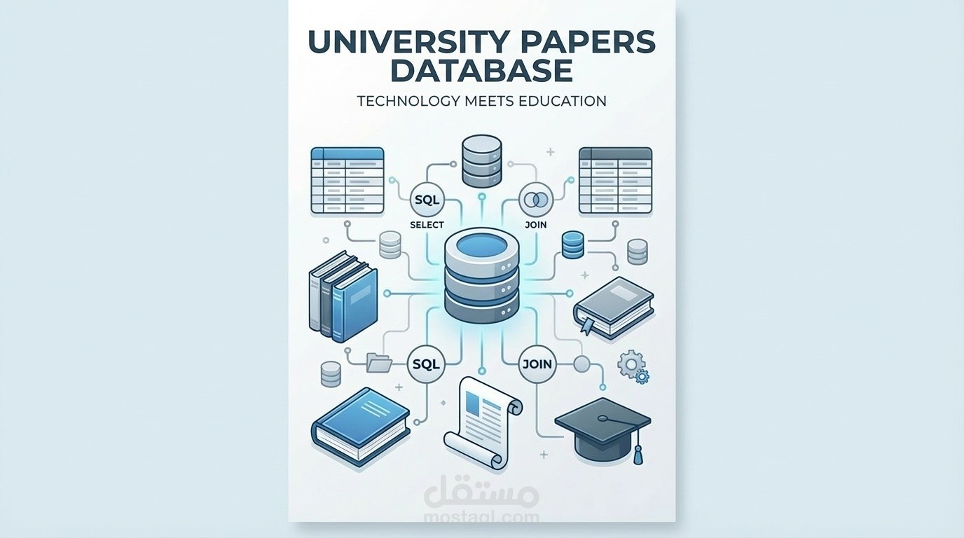 قاعده يبانات للتقارير الجامعيه
