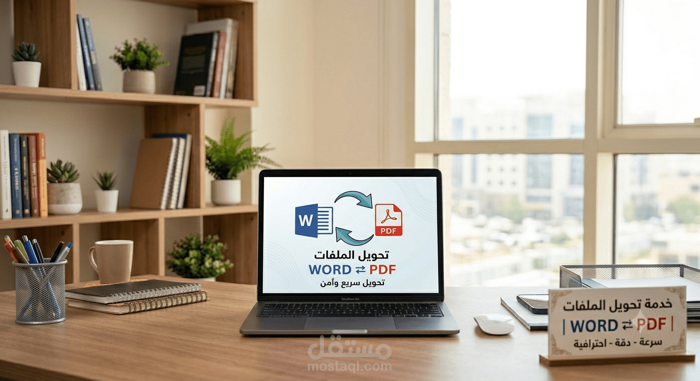 تحويل من word إلى pdf و العكس