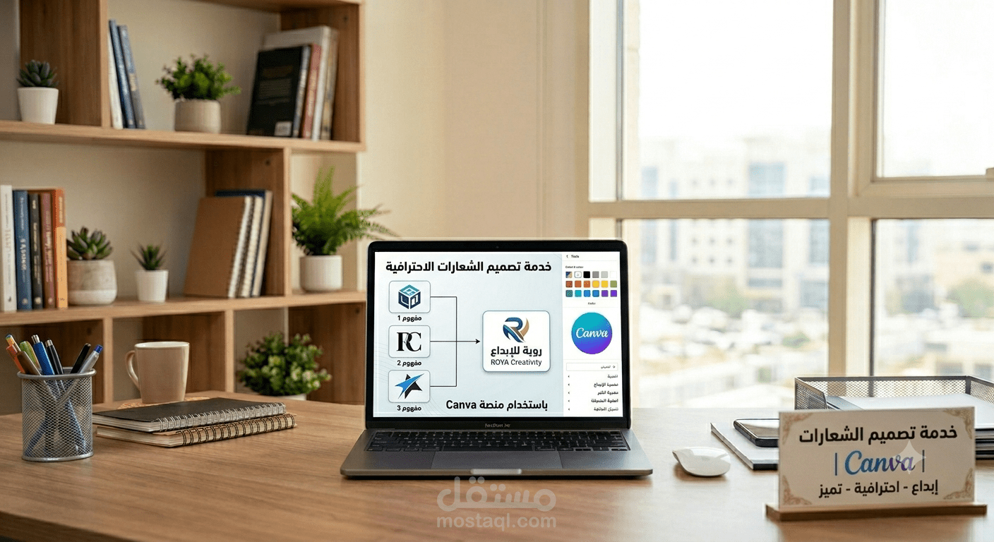 تصميم شعار (Logo) احترافي باستخدام Canva