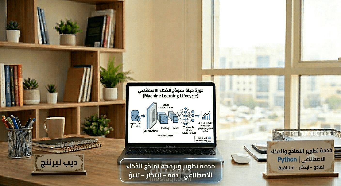 تطوير نماذج Deep Learning والذكاء الاصطناعي