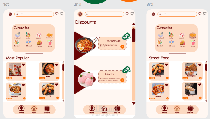 Food App Design