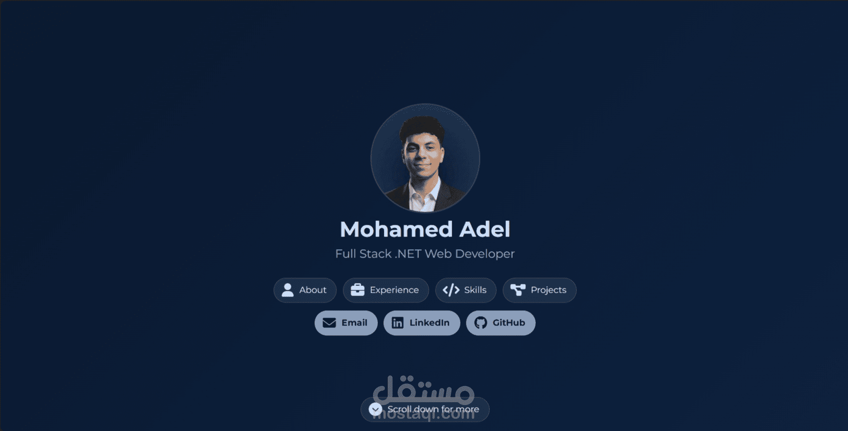 الملف الشخصي الخاص بي - My Portfolio