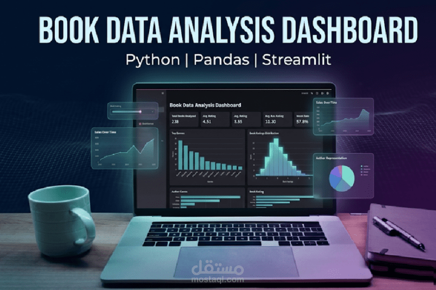 Book Data Analysis Dashboard | Python & Streamlit