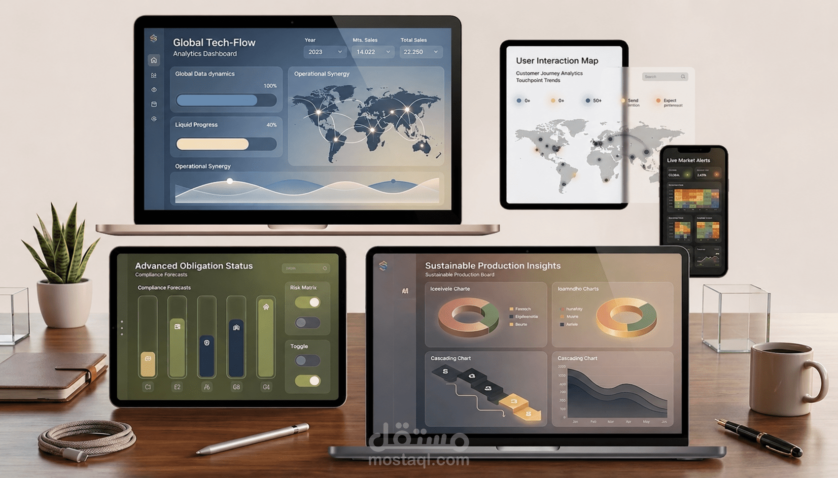 تحليل البيانات وبناء Dashboard تفاعلي باستخدام Excel