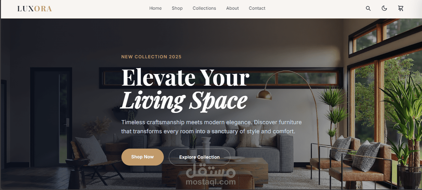 Furniture eCommerce Website
