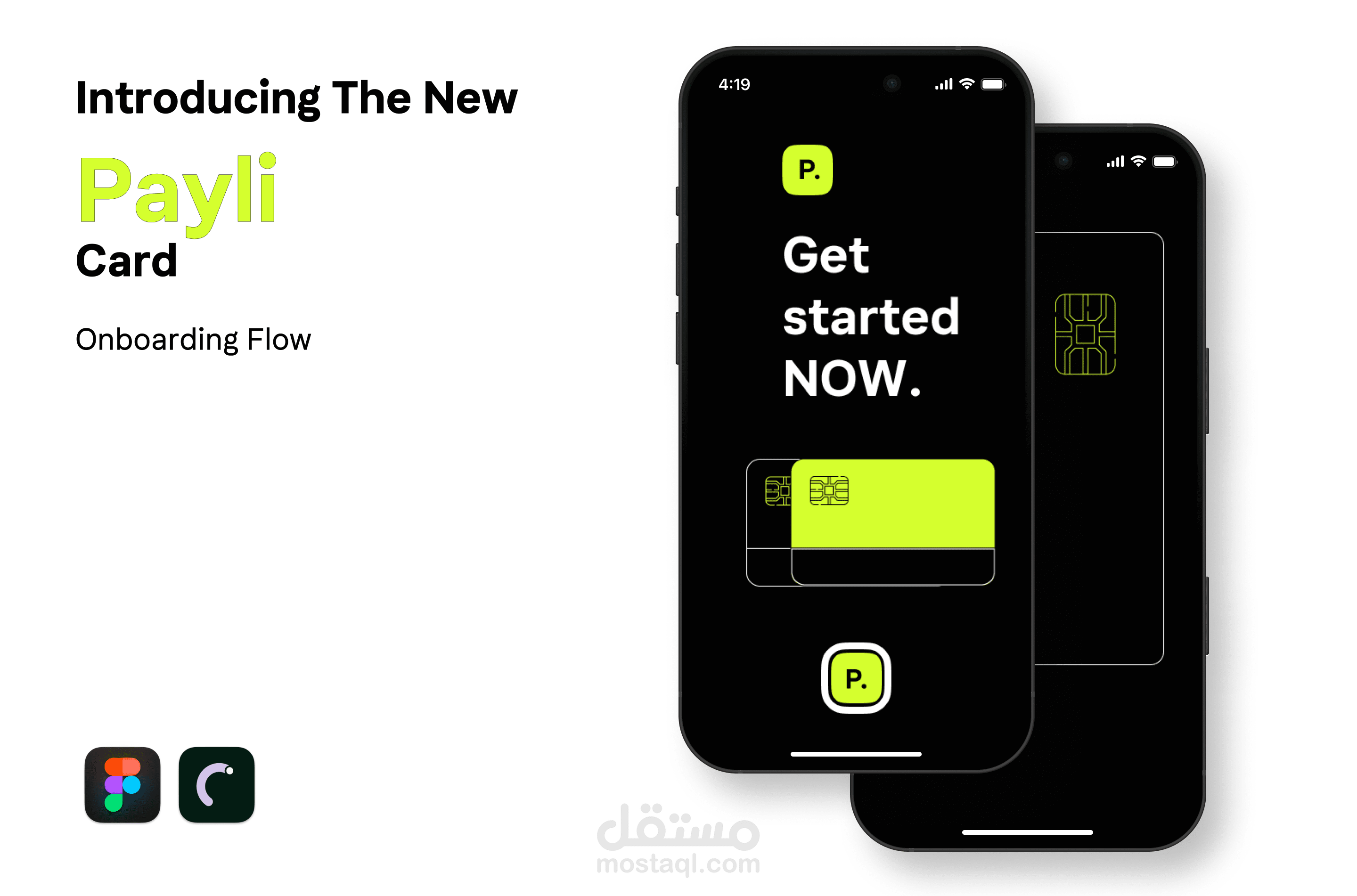 تصميم تجربة الانضمام (Onboarding) لتطبيق Payli - حلول الدفع بالتقسيط