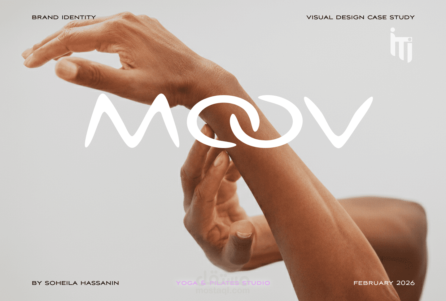 تصميم صفحة هبوط "MOOV" - واجهة مستخدم عصرية وتجربة بصرية متكاملة