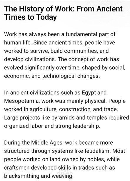 كتابه مقال تاريخي