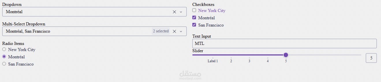 تصميم واجهة تفاعلية لتطبيق ويب باستخدام Dash و Python