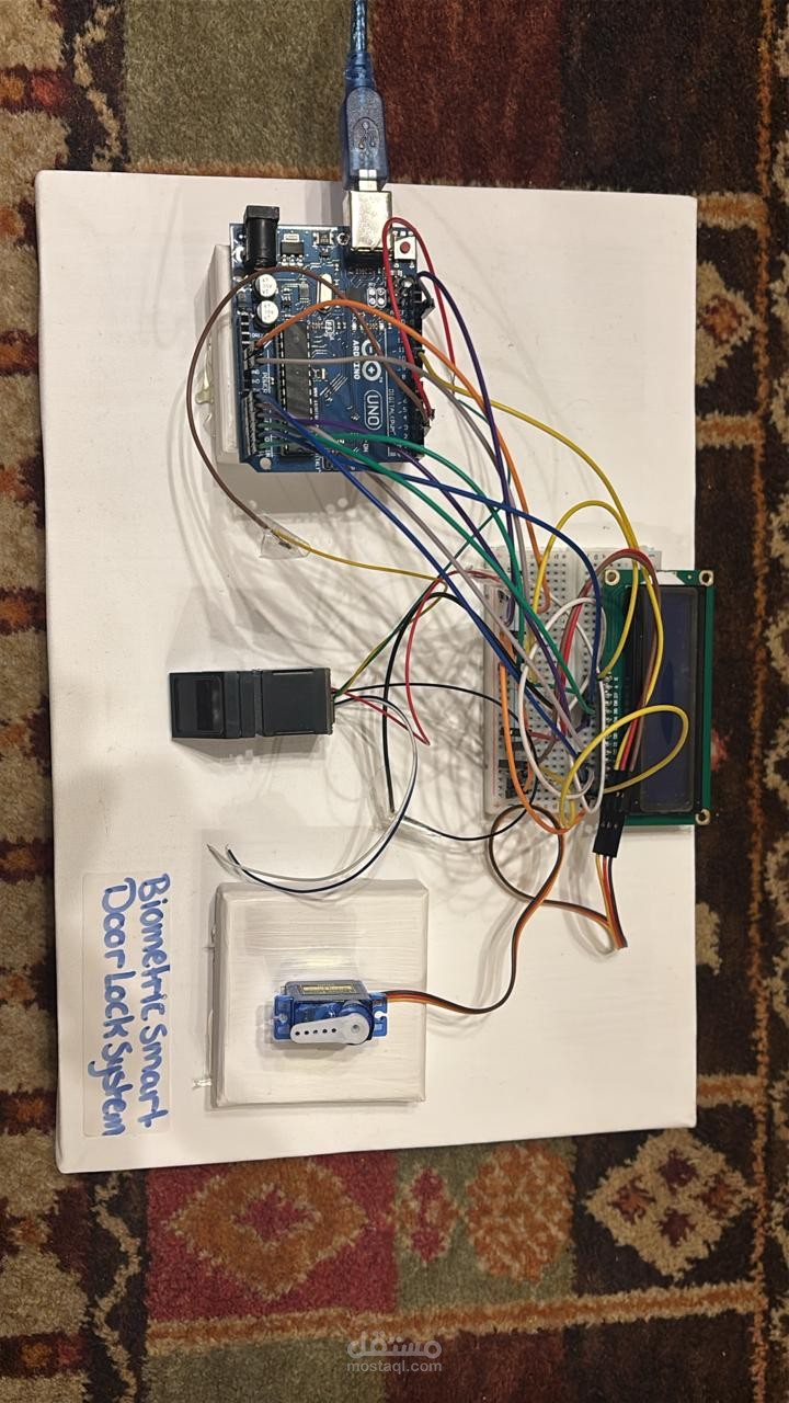 biometric smart doorlock system