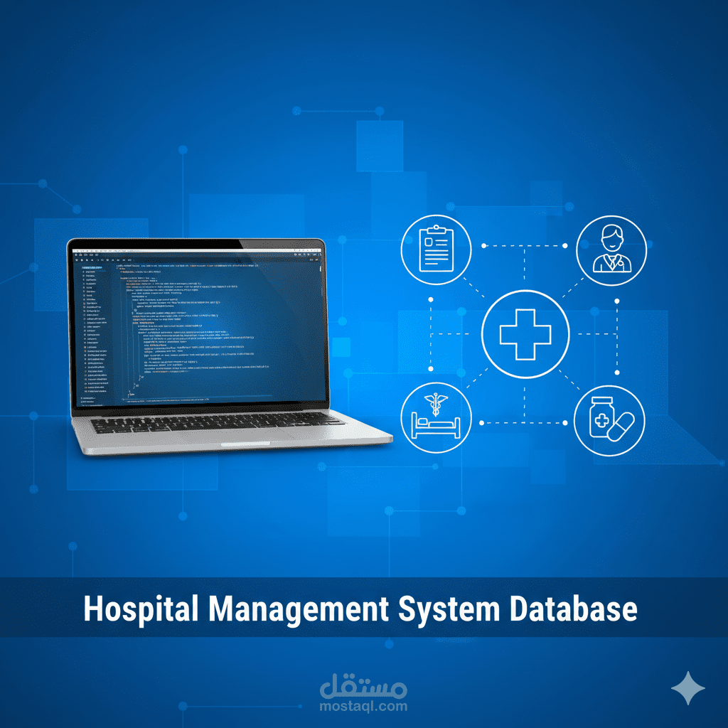 تصميم قاعدة بيانات لنظام إدارة المستشفى