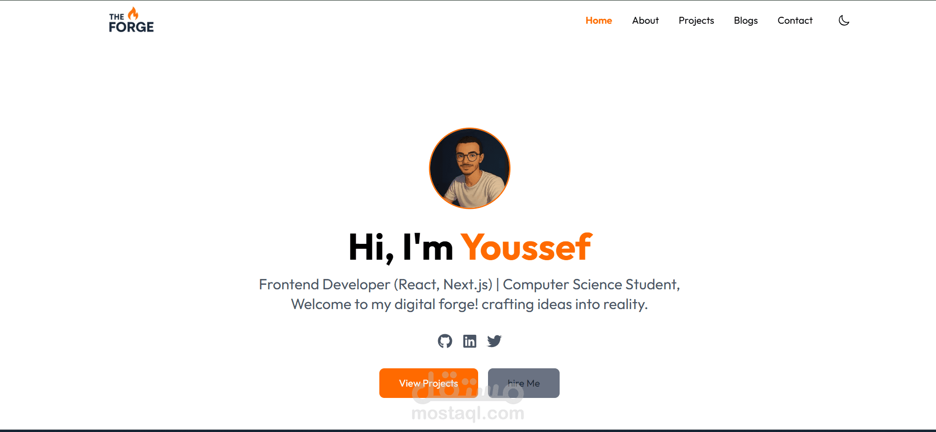 Devfolio (Personal Portfolio System)