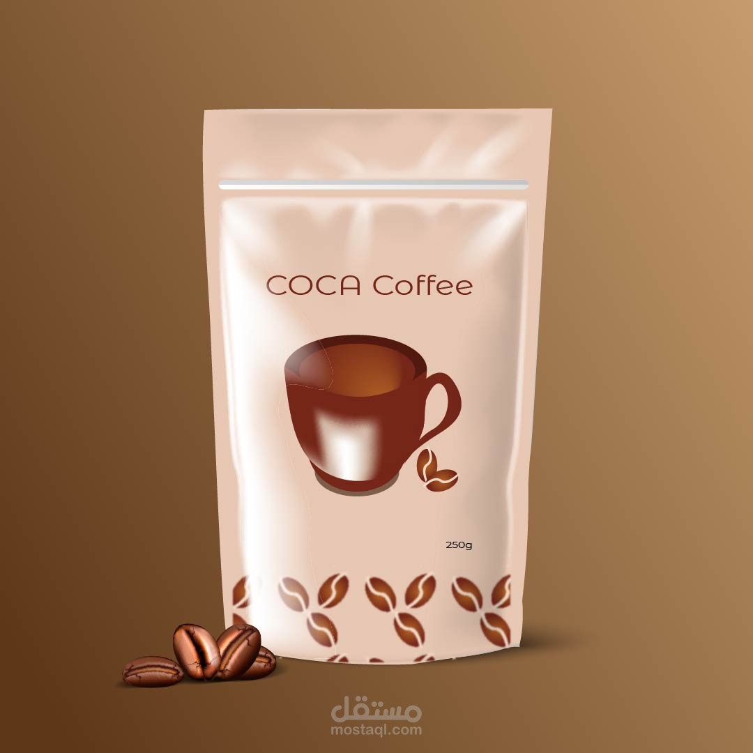 Coffee Packaging Design – Cocacoffee Brand (Spec Project)
