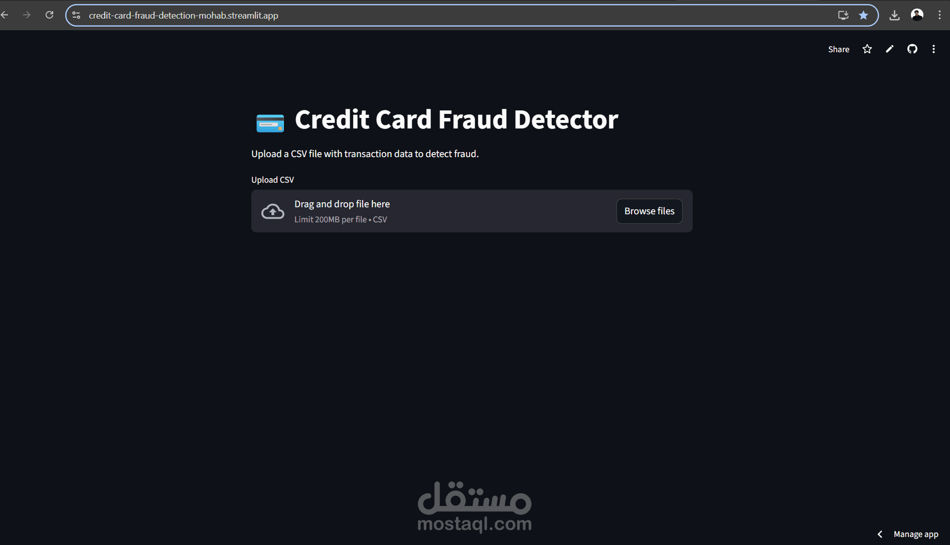 Credit Card Fraud Detection Using Machine Learning