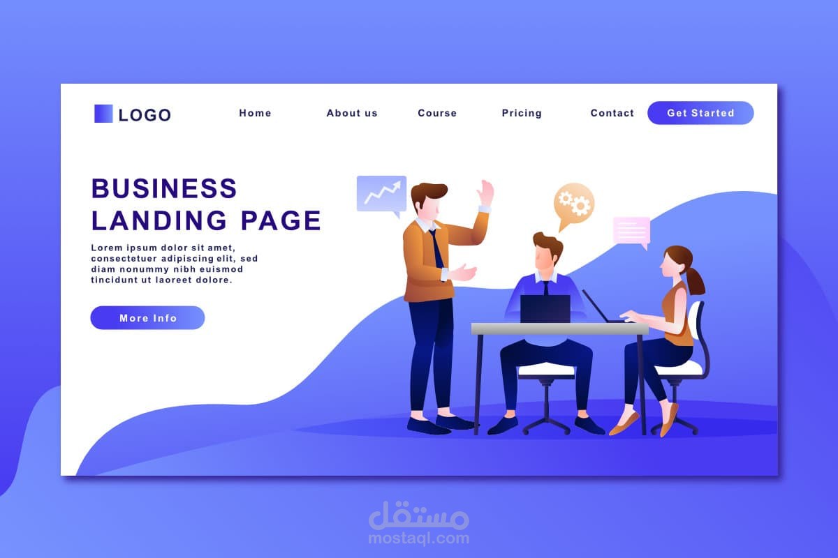 تصميم صفحة هبوط احترافية (Landing Page) لزيادة التحويل
