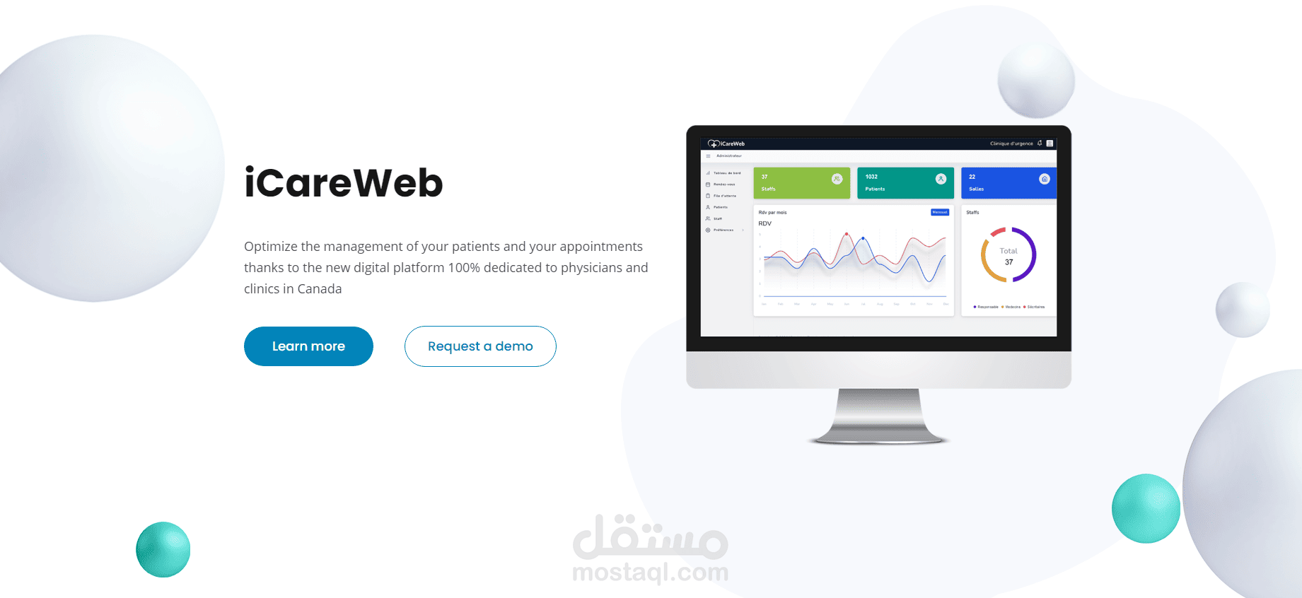 icare saas project | مستقل