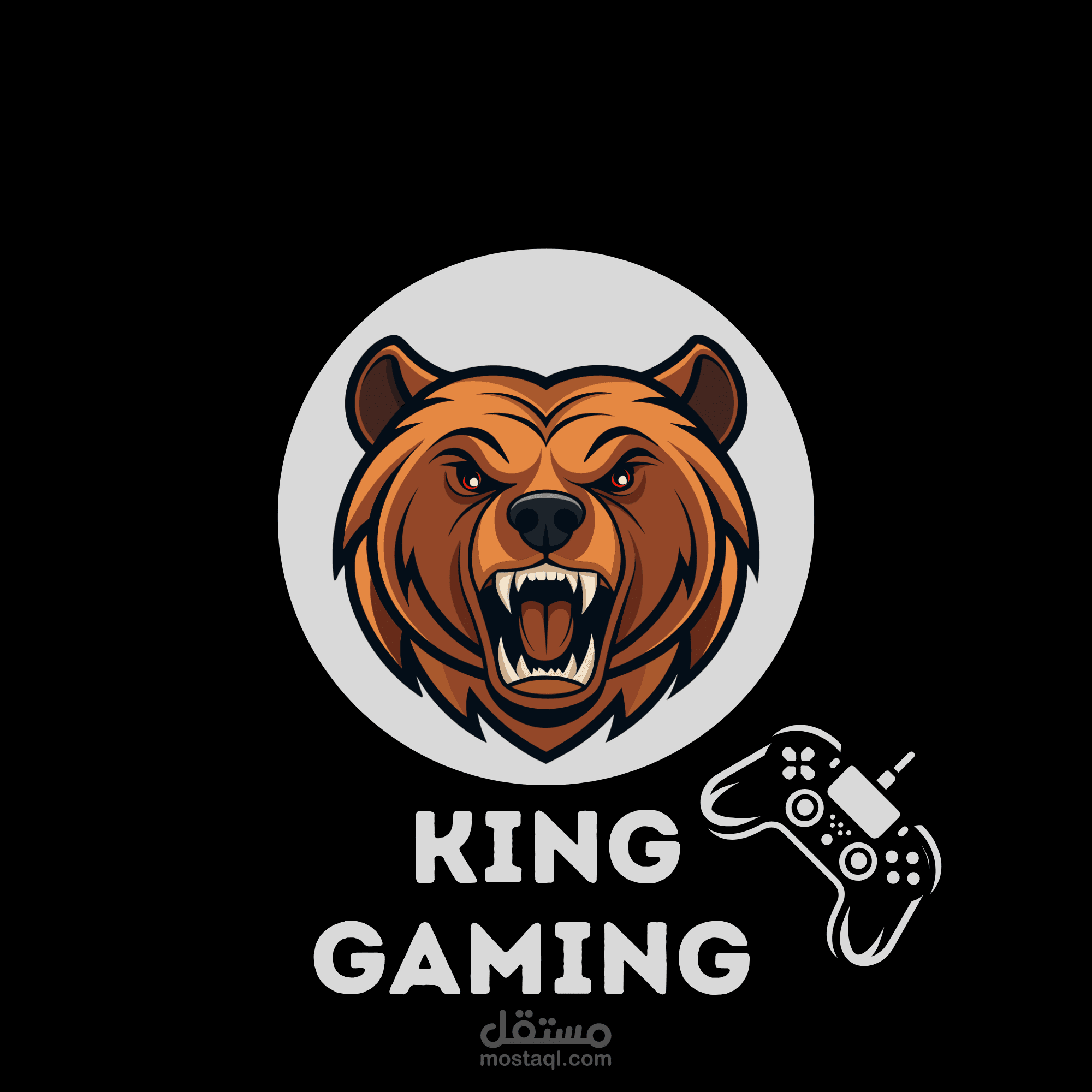 شعار بسيط ل محل gaming