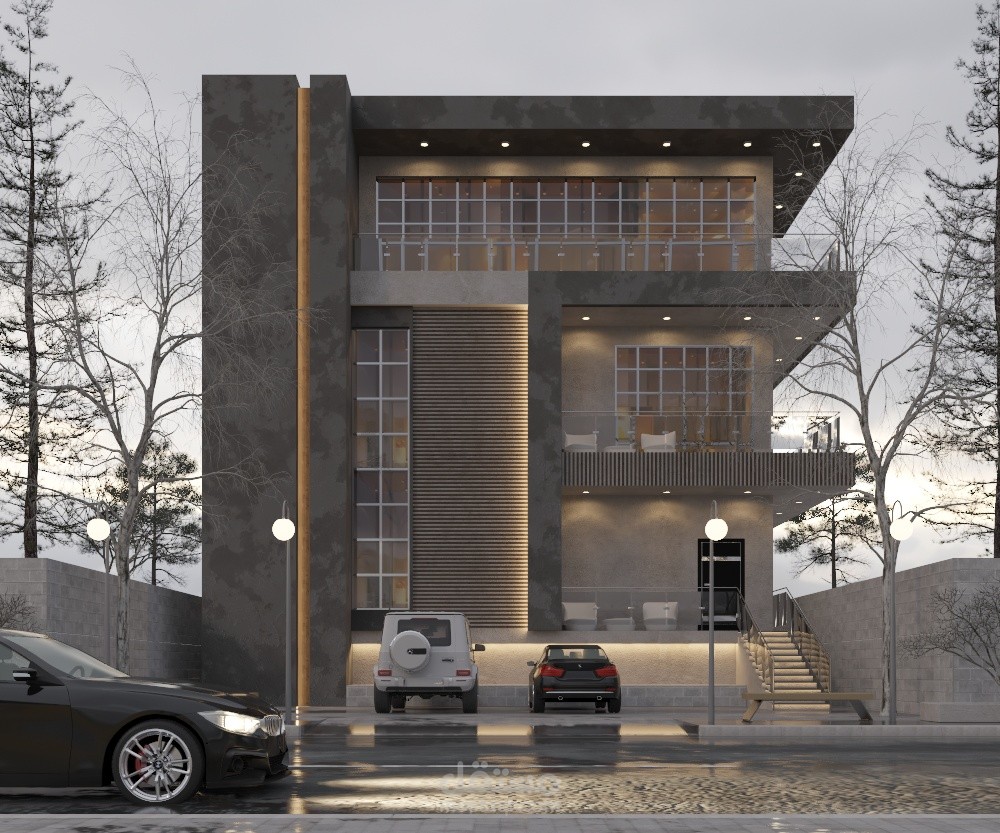 Exterior Modern Villa