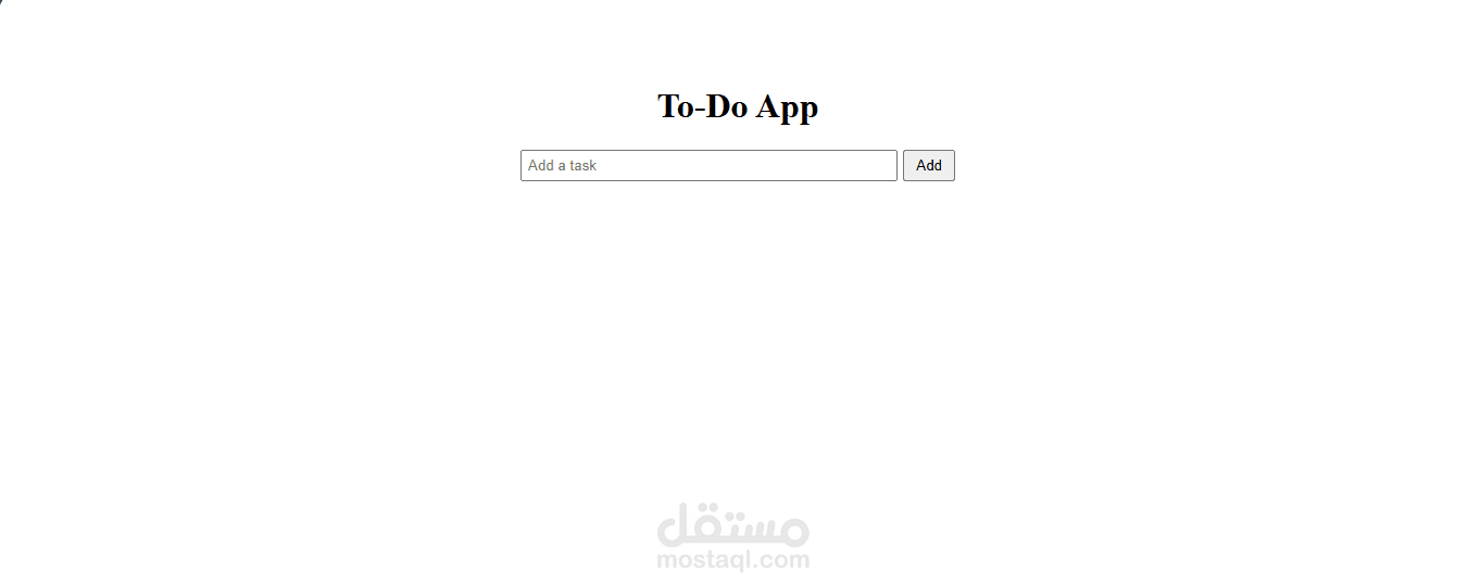 تطبيق إدارة المهام (To-Do App)