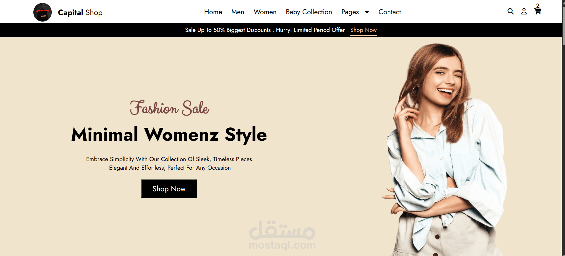 Online Fashion Store