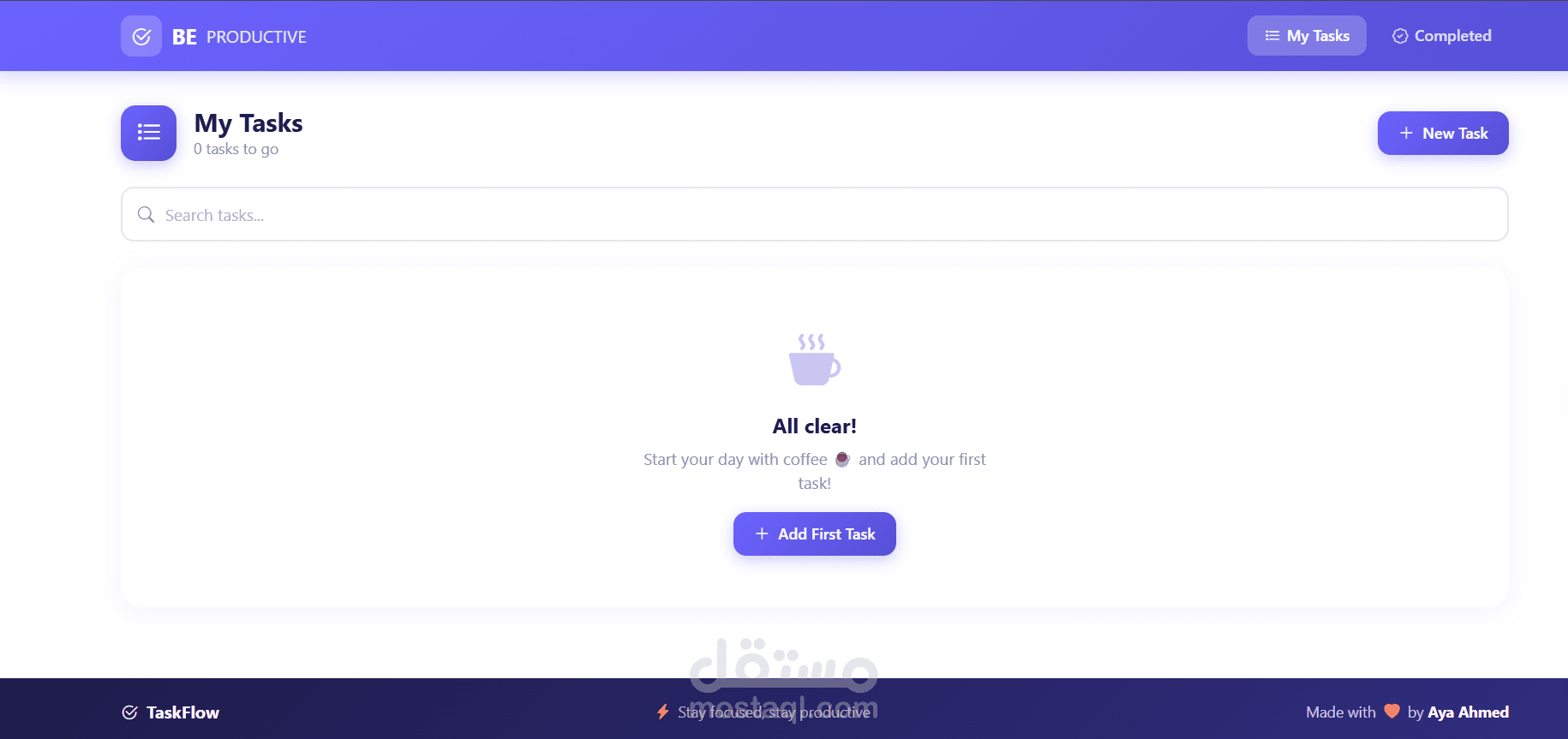 تطبيق إدارة مهام (To-Do) متقدم باستخدام Angular