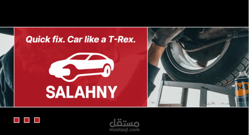 ? Salahny – Car Service & Maintenance Booking Platform (Pitch Deck Project)