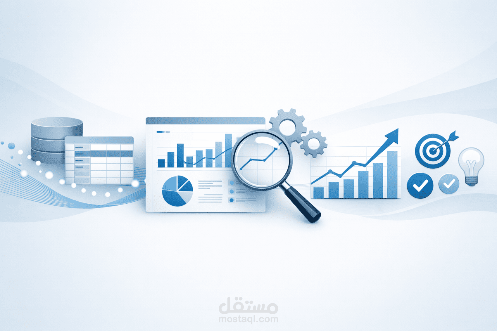 تحويل البيانات المعقدة الي رؤي ومعلومات مفيدة
