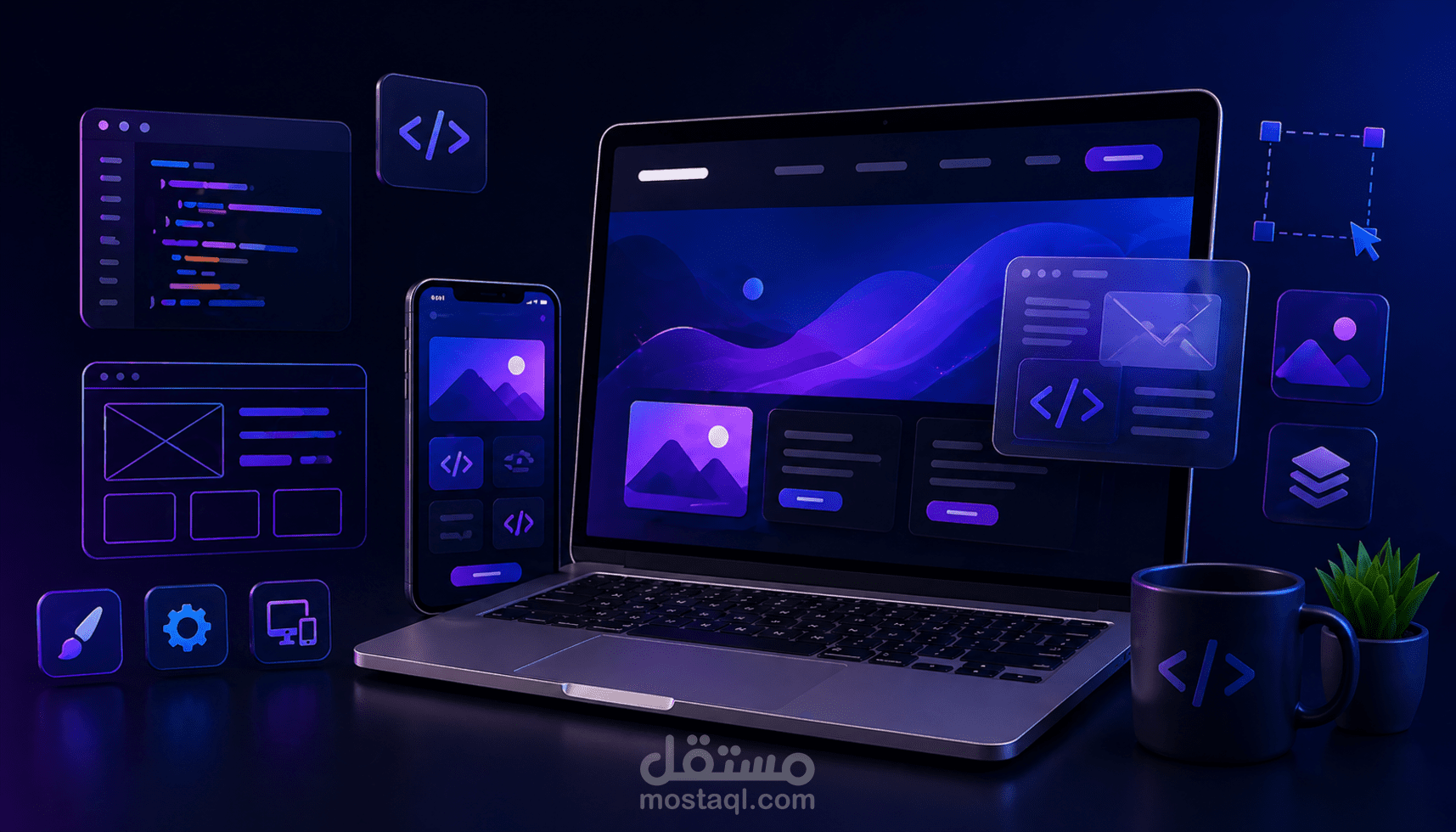 تطوير نظام ويب لإدارة حضور ودرجات الطلاب