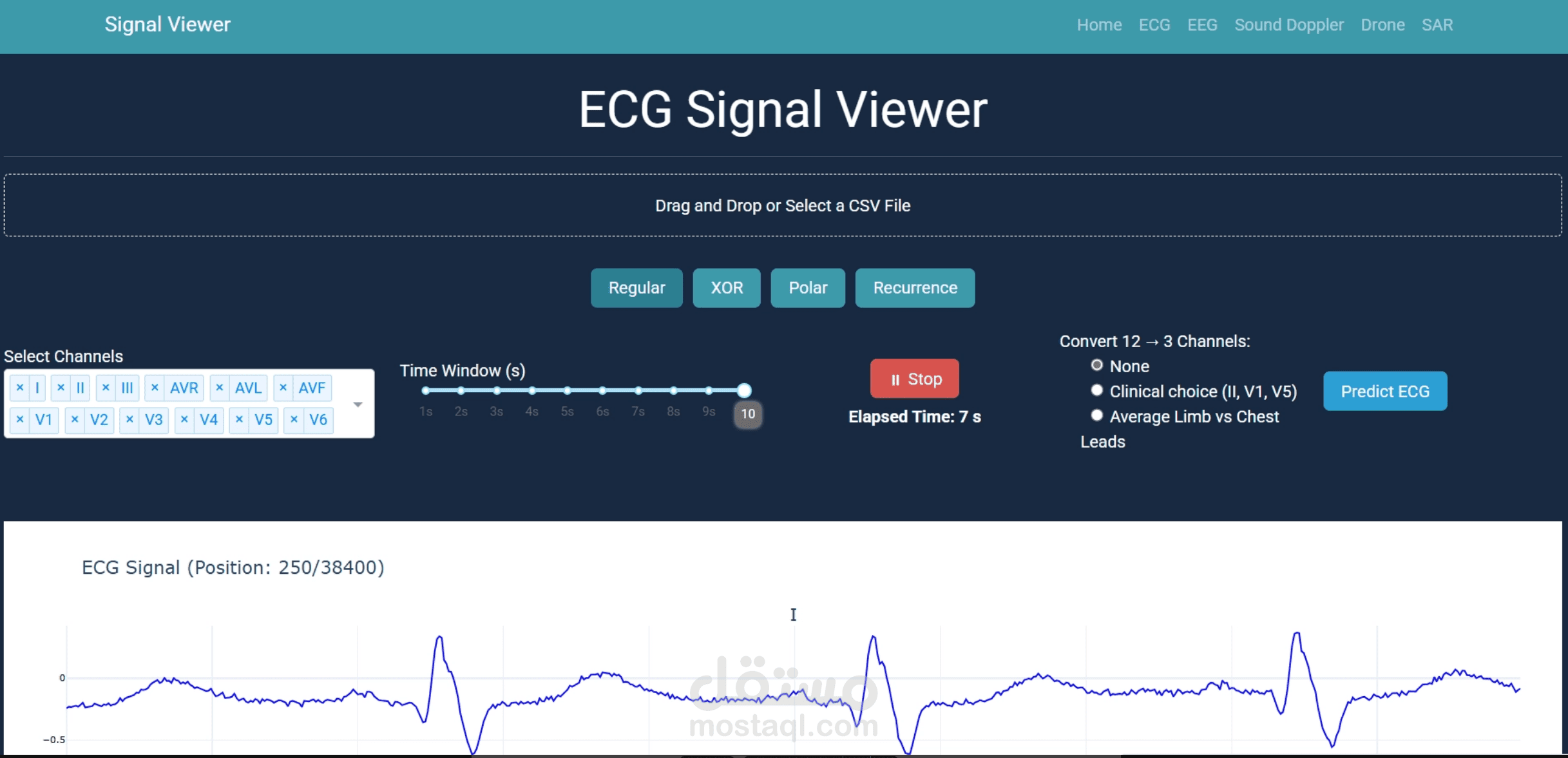 Signal Analysis & AI Detection Platform