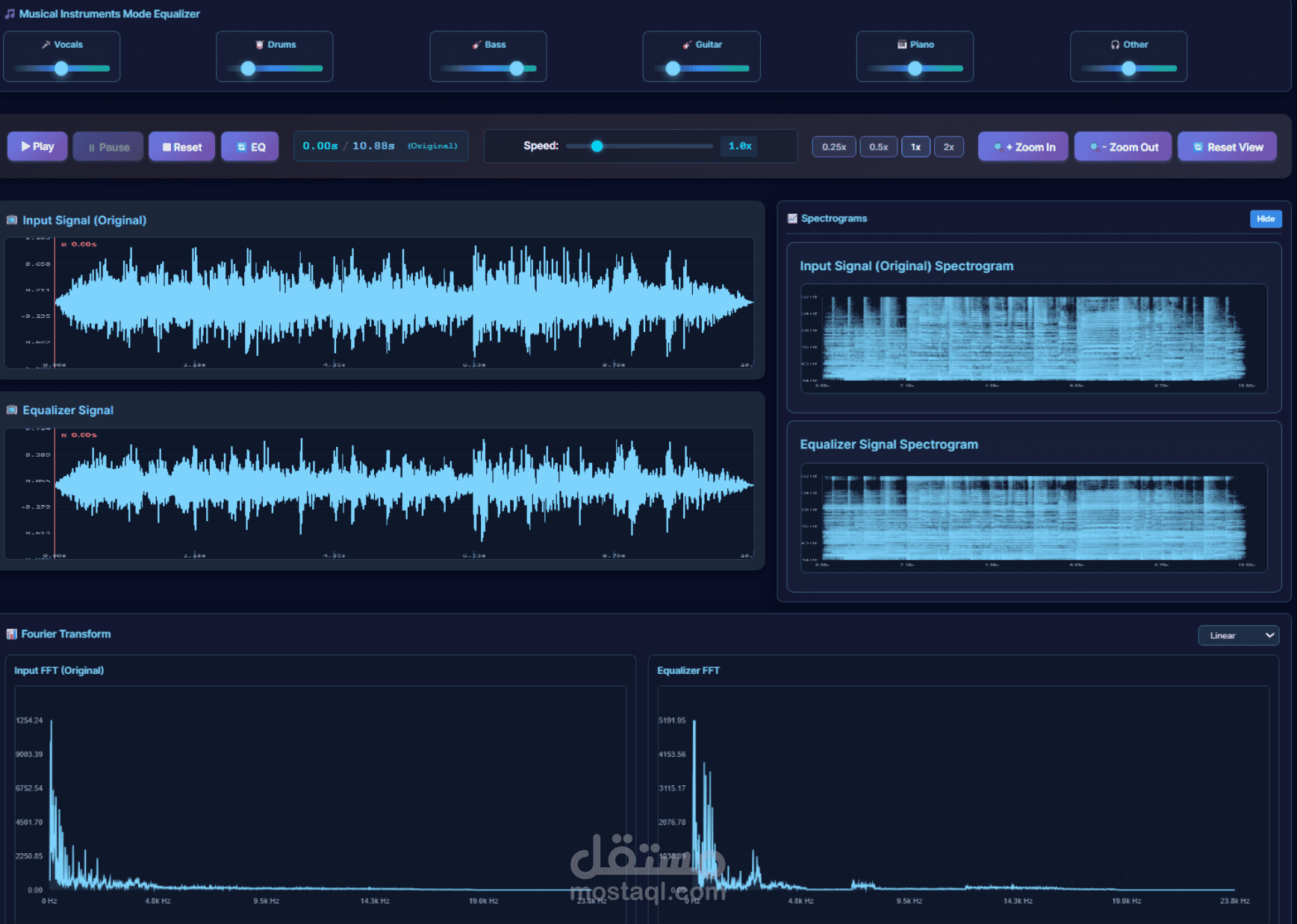 AI-Powered Signal Equalizer