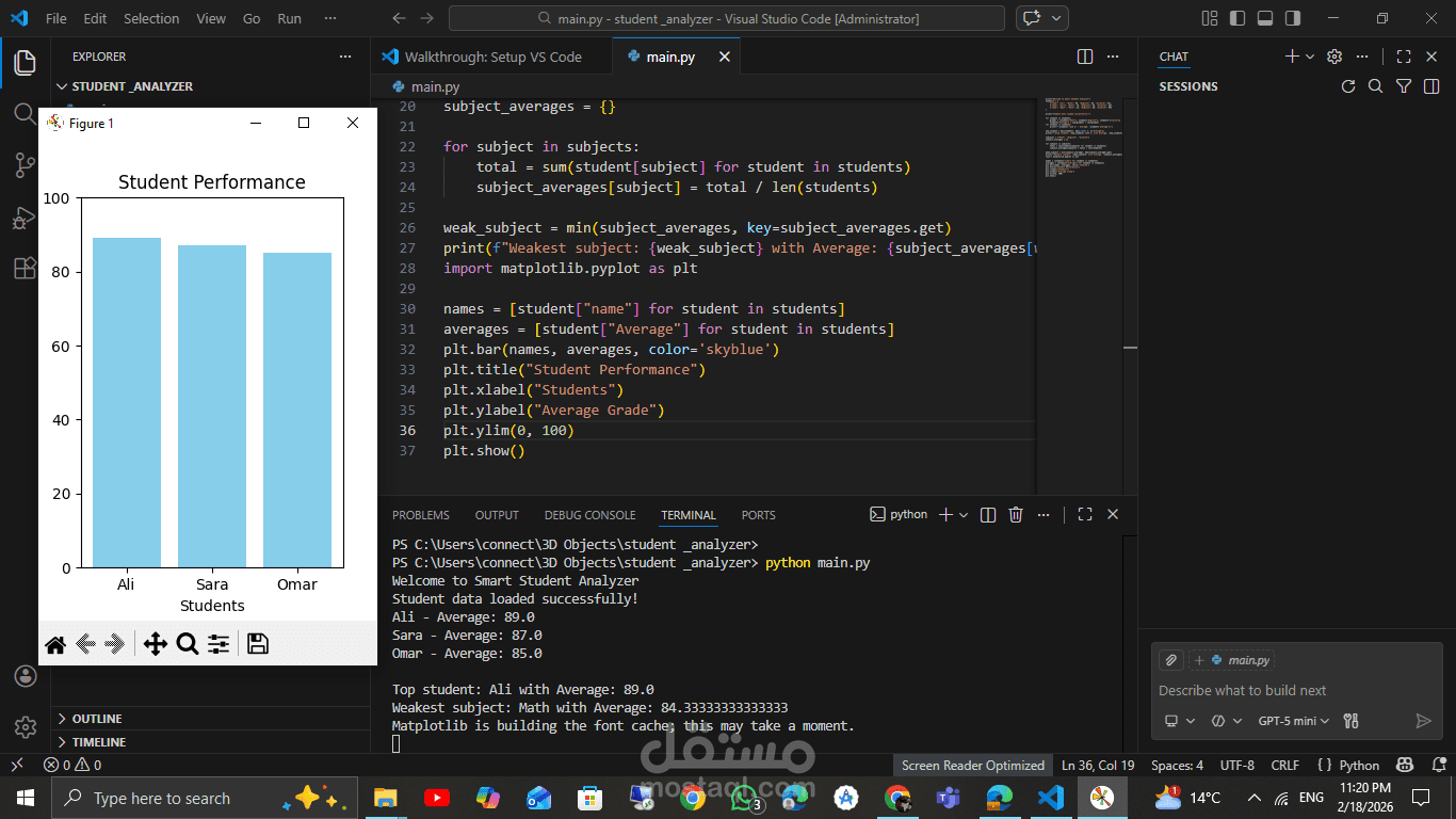 Student Performance Analysis System