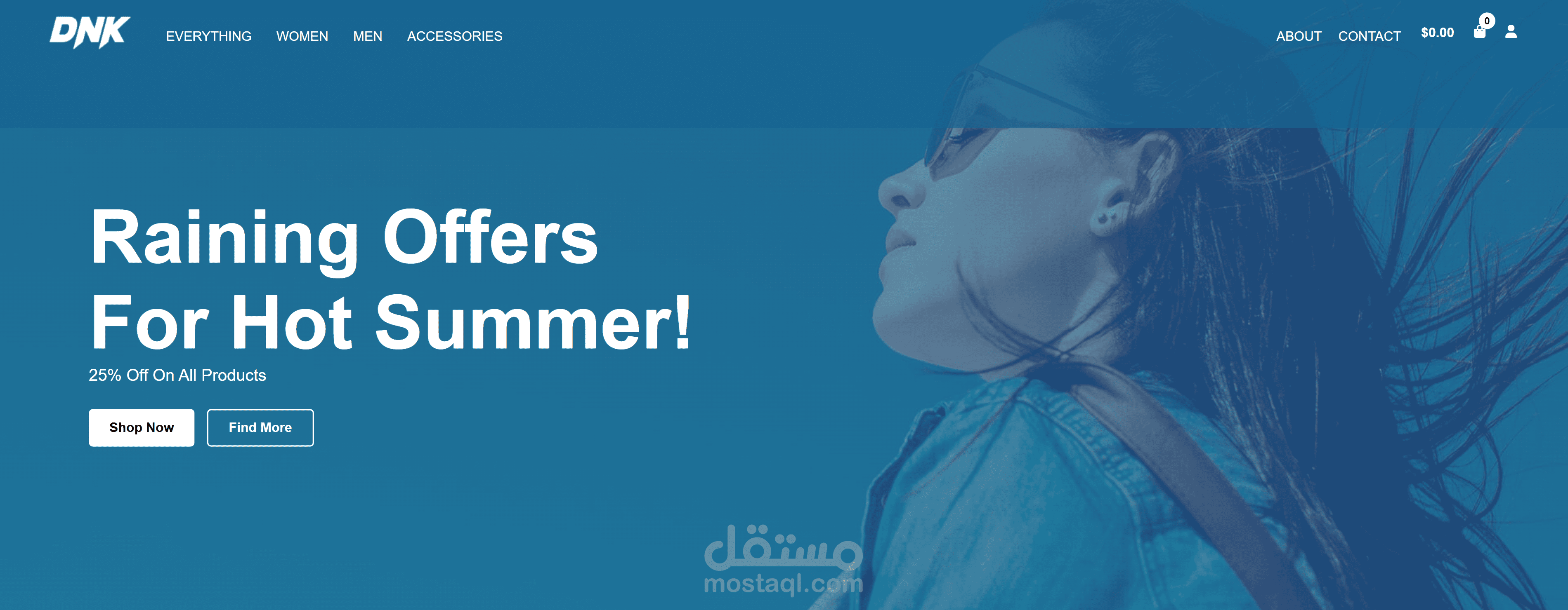 إنشاء واجهة متجر إلكتروني متكاملة وسريعة باستخدام htmlو cssو javascript
