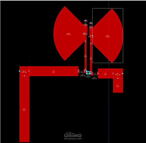 تصميم مضخم صوت منخفض الضوضاء LNA بتردد 5.5 جيجاهرتز