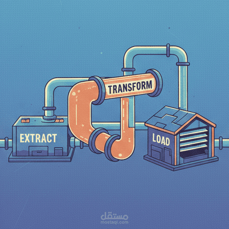 نظام ETL مرن مبني باستخدام Pandas لقراءة ملفات CSV، تنظيف البيانات ومعالجة القيم الفارغة، تحويل الحقول الرقمية، حذف السجلات غير الصالحة، ثم حفظ النتائج النهائية تلقائيًا في ملف وجهة محدد.