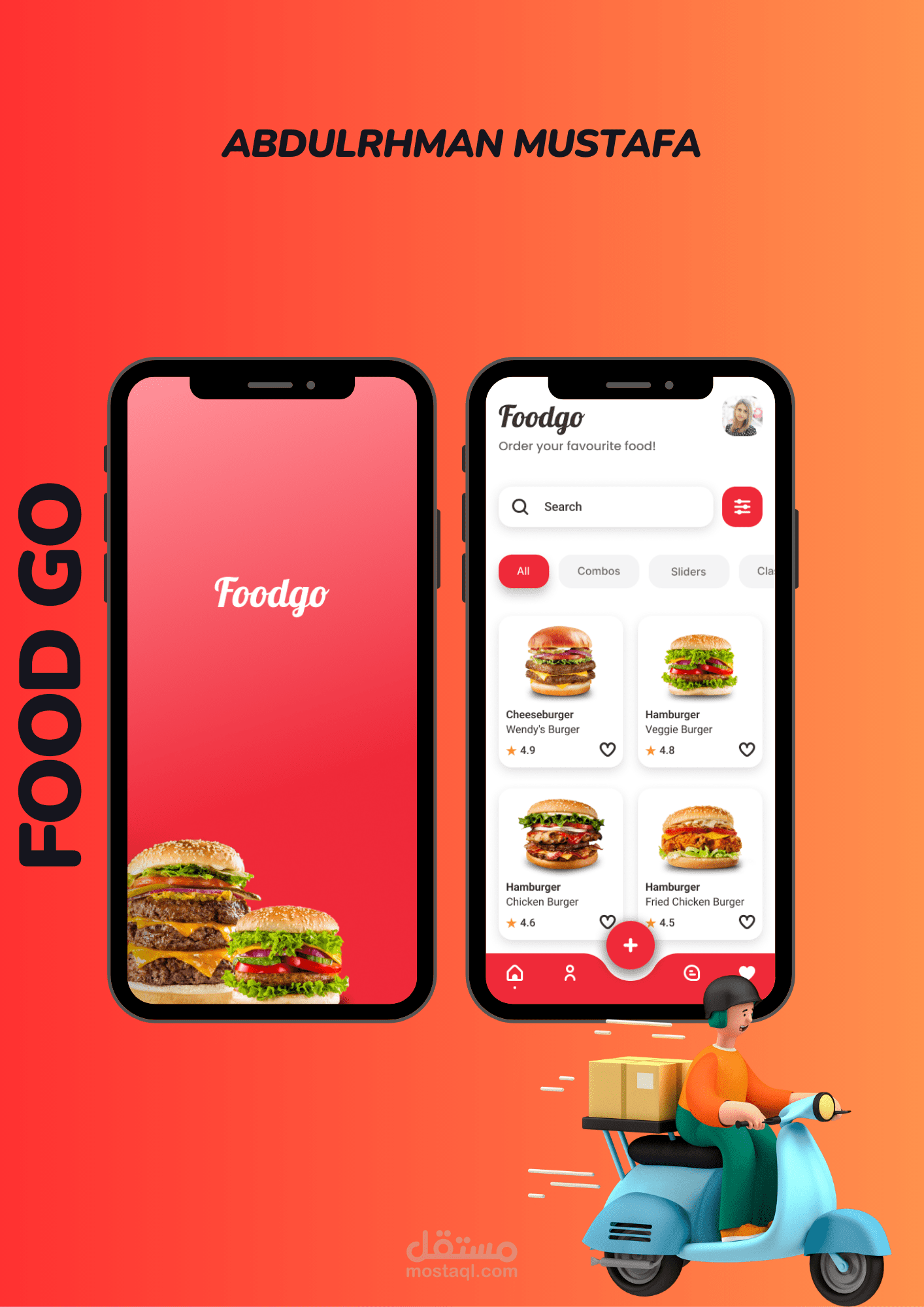 Food Go : تطبيق لطلب وتوصيل الطعام
