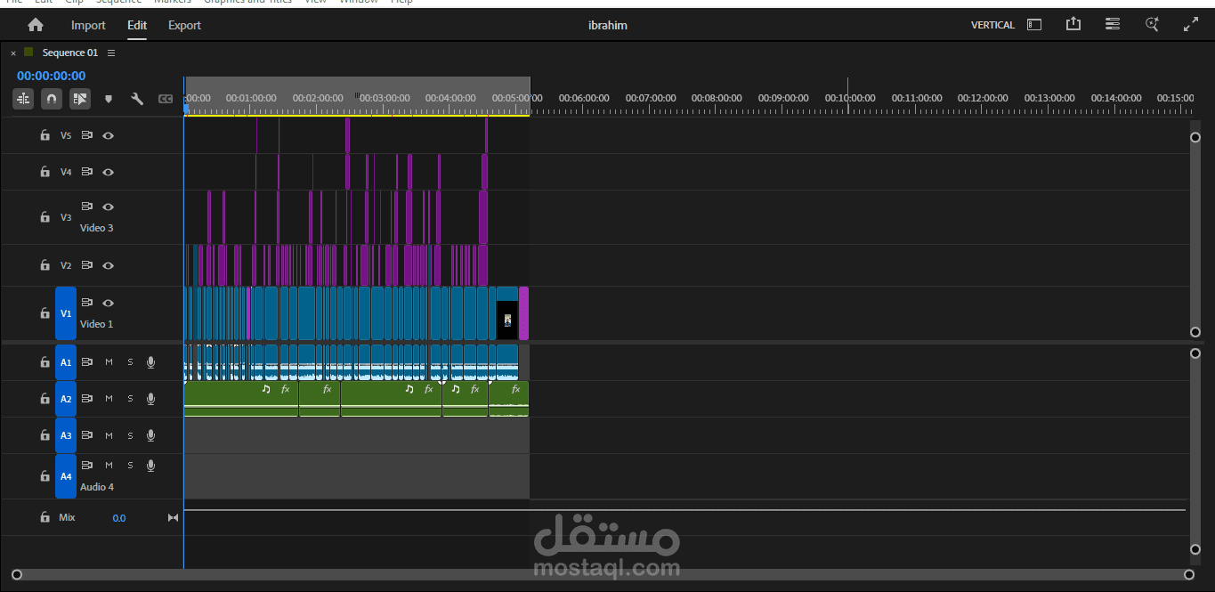 مشروع إعلان موشن