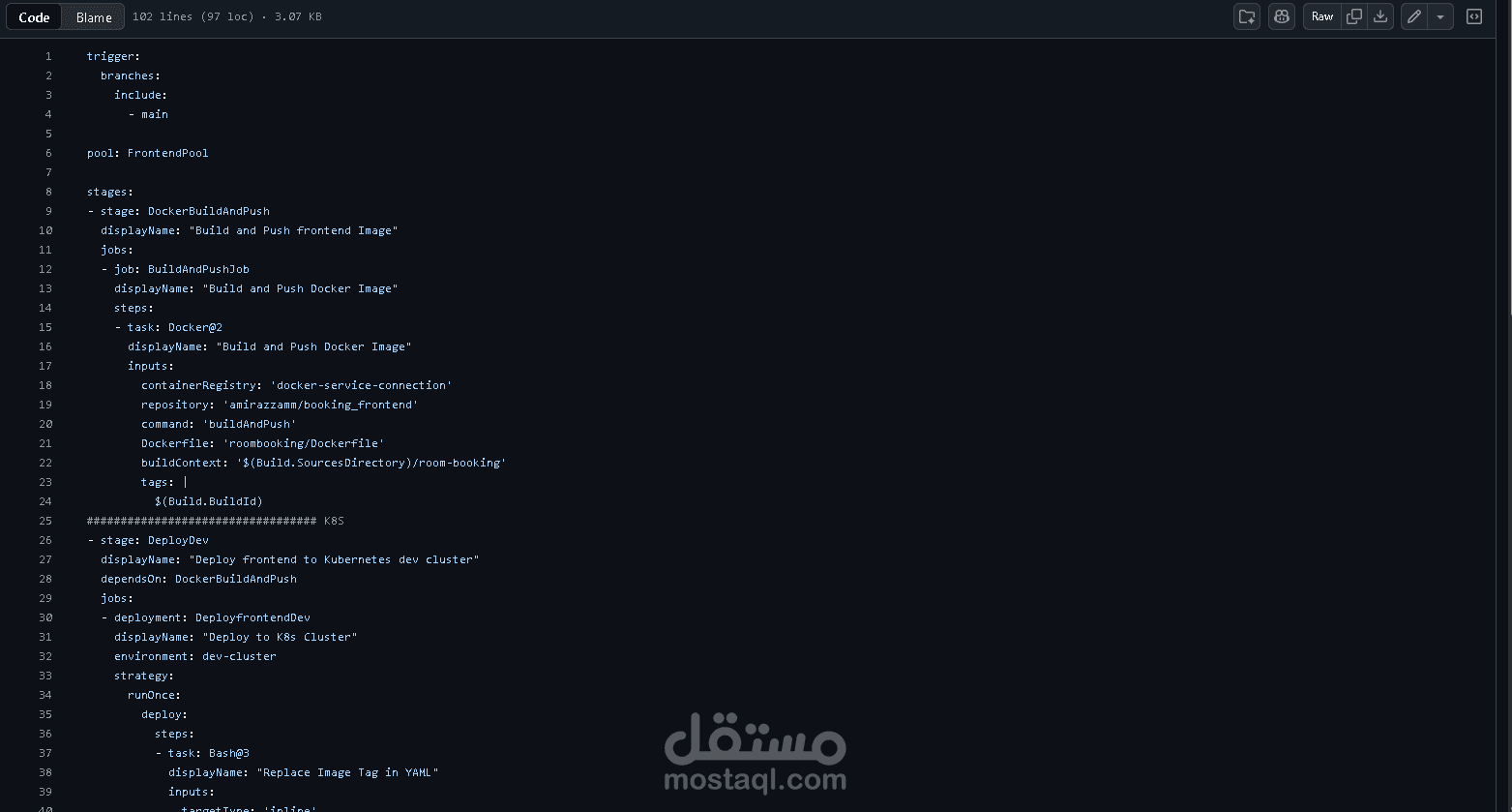 طوير ملفات الإعداد الخاصة بنشر الواجهات الأمامية لنظام حجز الغرف، مع التركيز على تحسين أداء العرض (Rendering) وتسهيل عملية النشر على السيرفرات السحابية