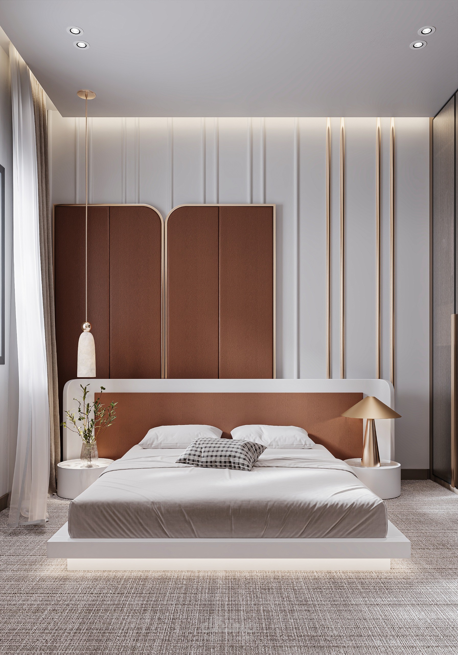 Bedroom design - Residential Mockup