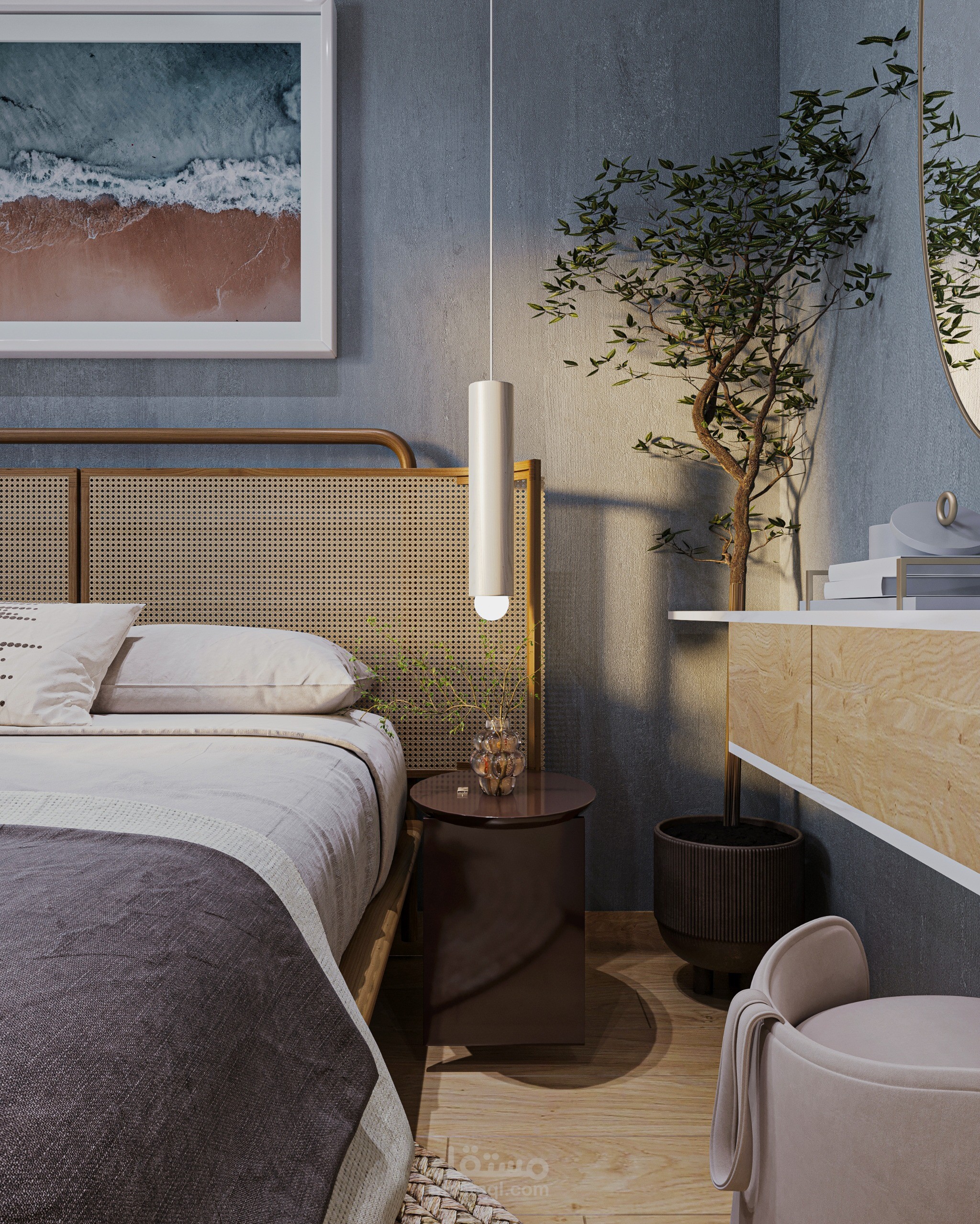 Coastal Bedroom Design