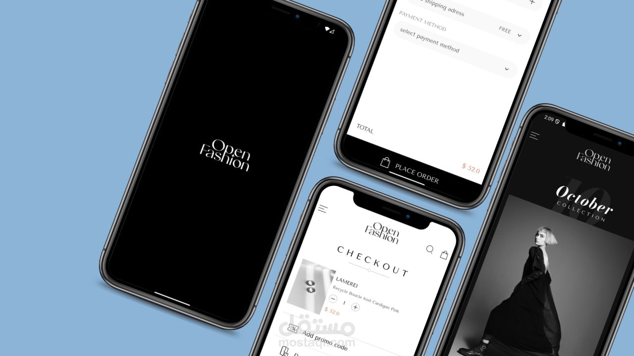 Open Fashion – Flutter E-Commerce App
