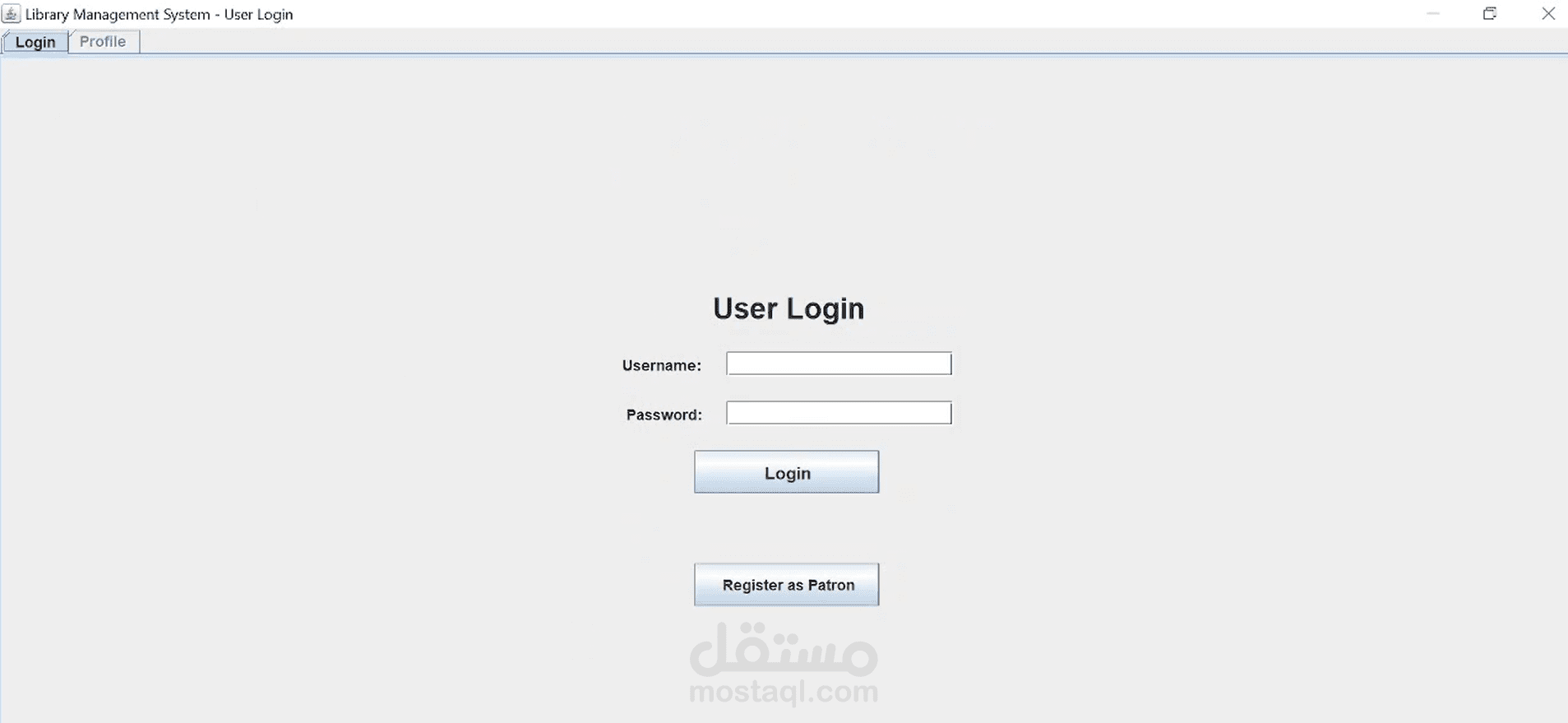 Library Management System | Java