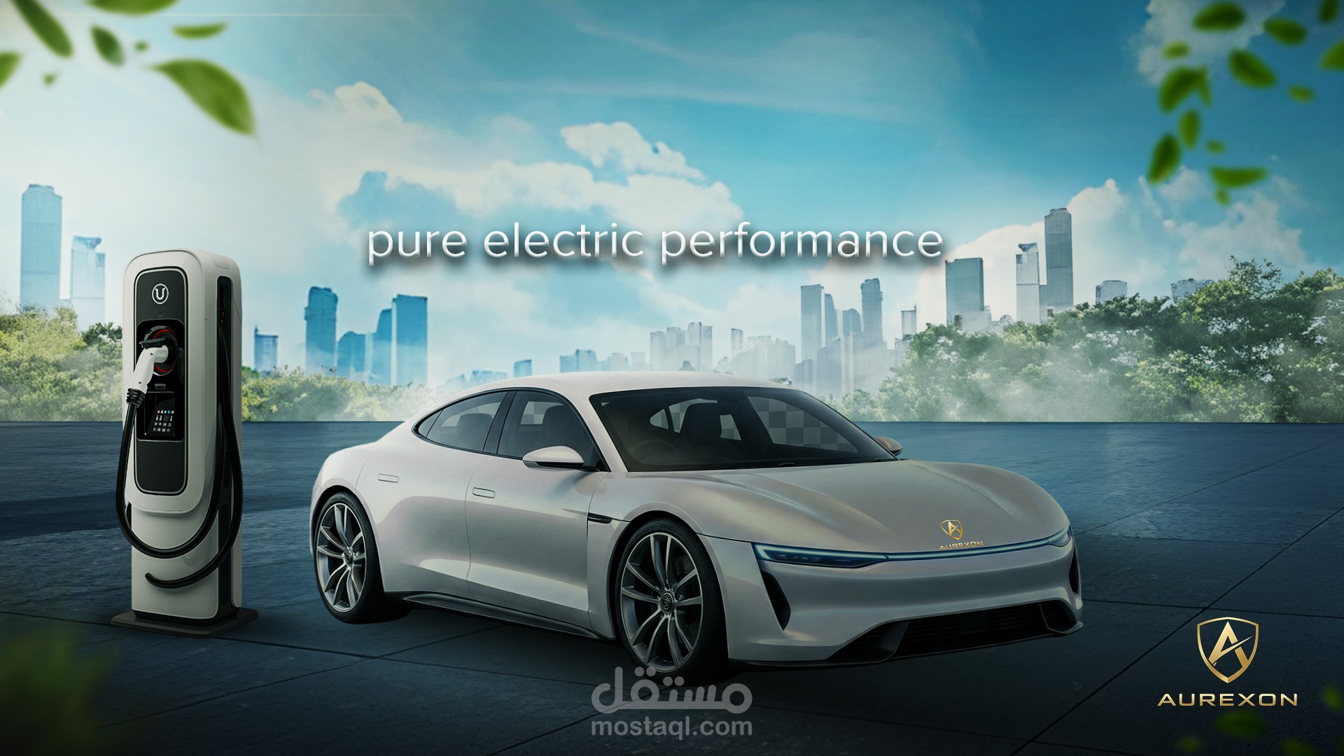 تصميم سوشيال ميديا احترافى لشركة AUREXON