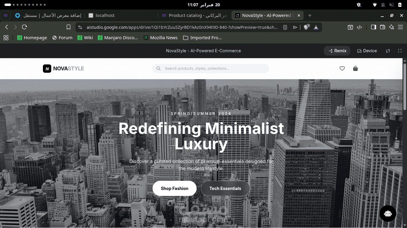 NovaStyle - AI-Powered E-Commerce