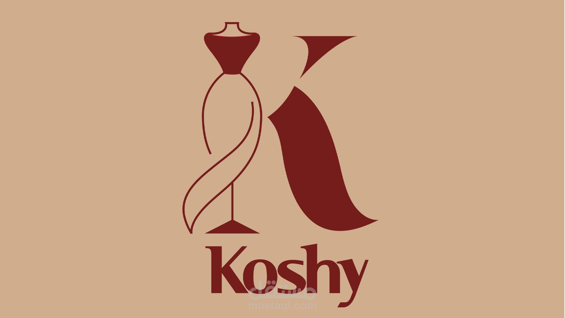 تصميم هوية بصرية كاملة لبراند ملابس (Koshi)