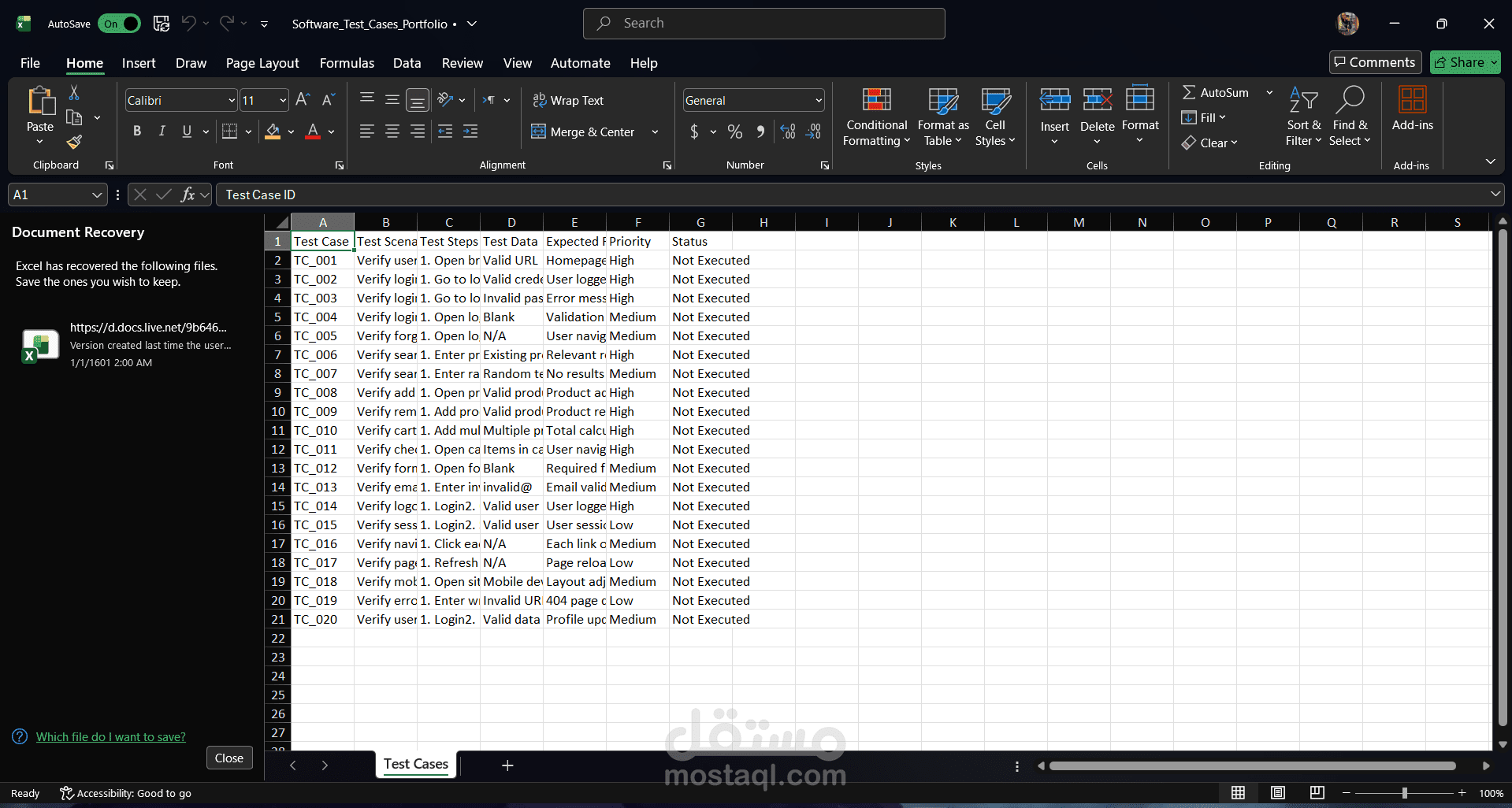 كتابة Test Cases منظمة واحترافية وفق معايير ISTQB