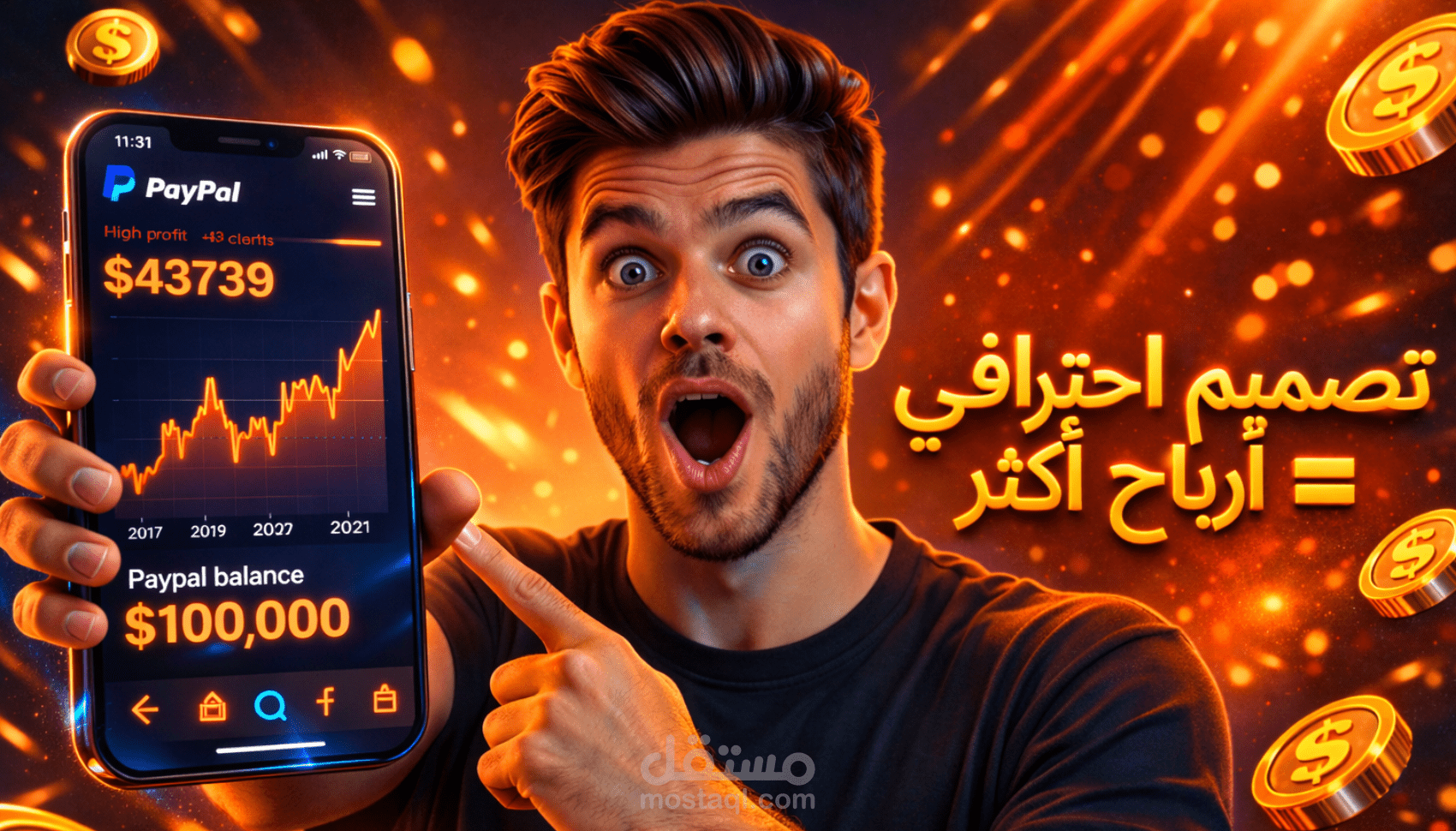تصميم صور مصغرة (Thumbnails) احترافية لزيادة مشاهدات قناتك AI