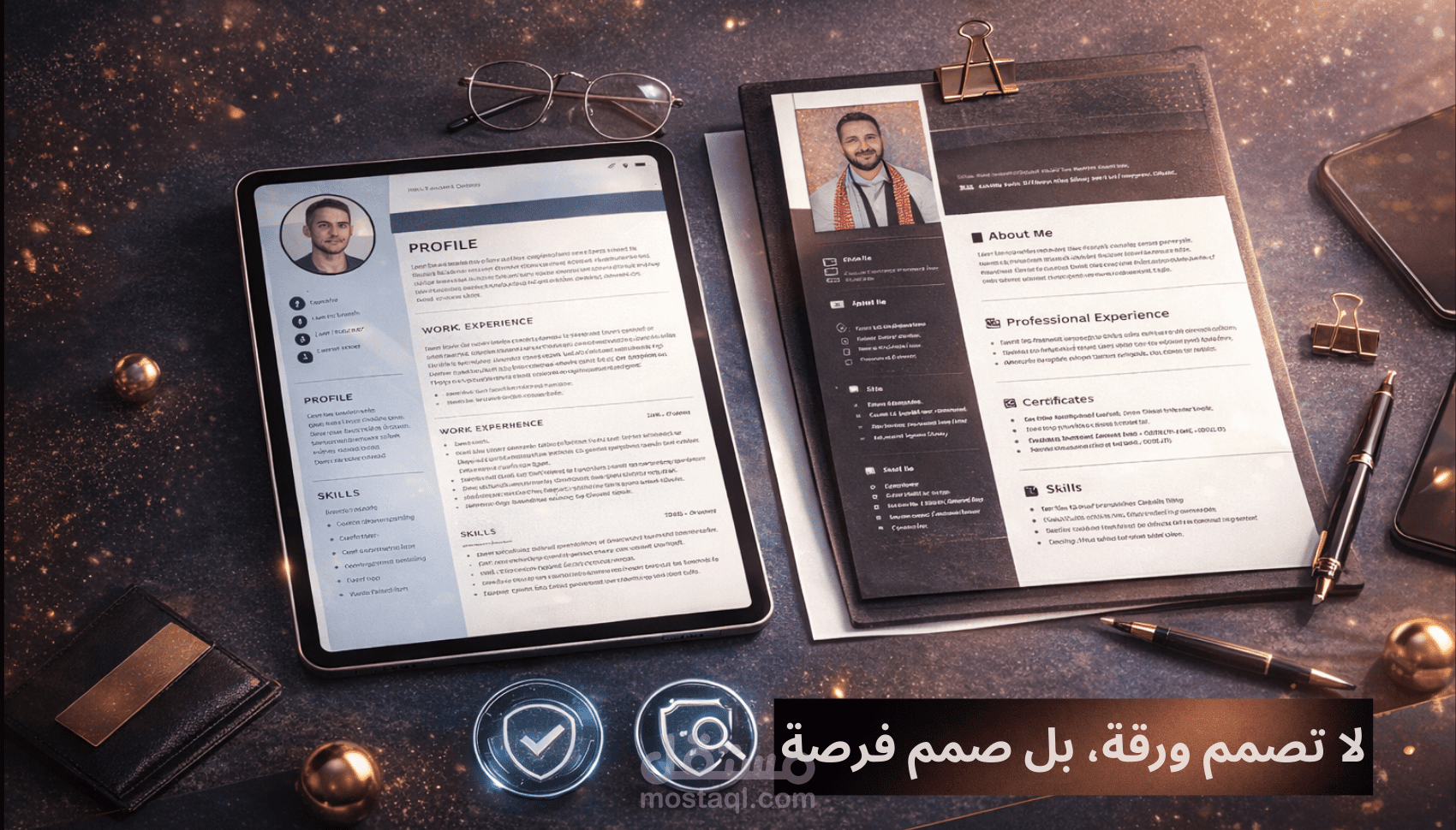تصميم وكتابة سيرة ذاتية (CV) احترافية بنظام ATS متوافق مع معايير التوظيف العالمية AI