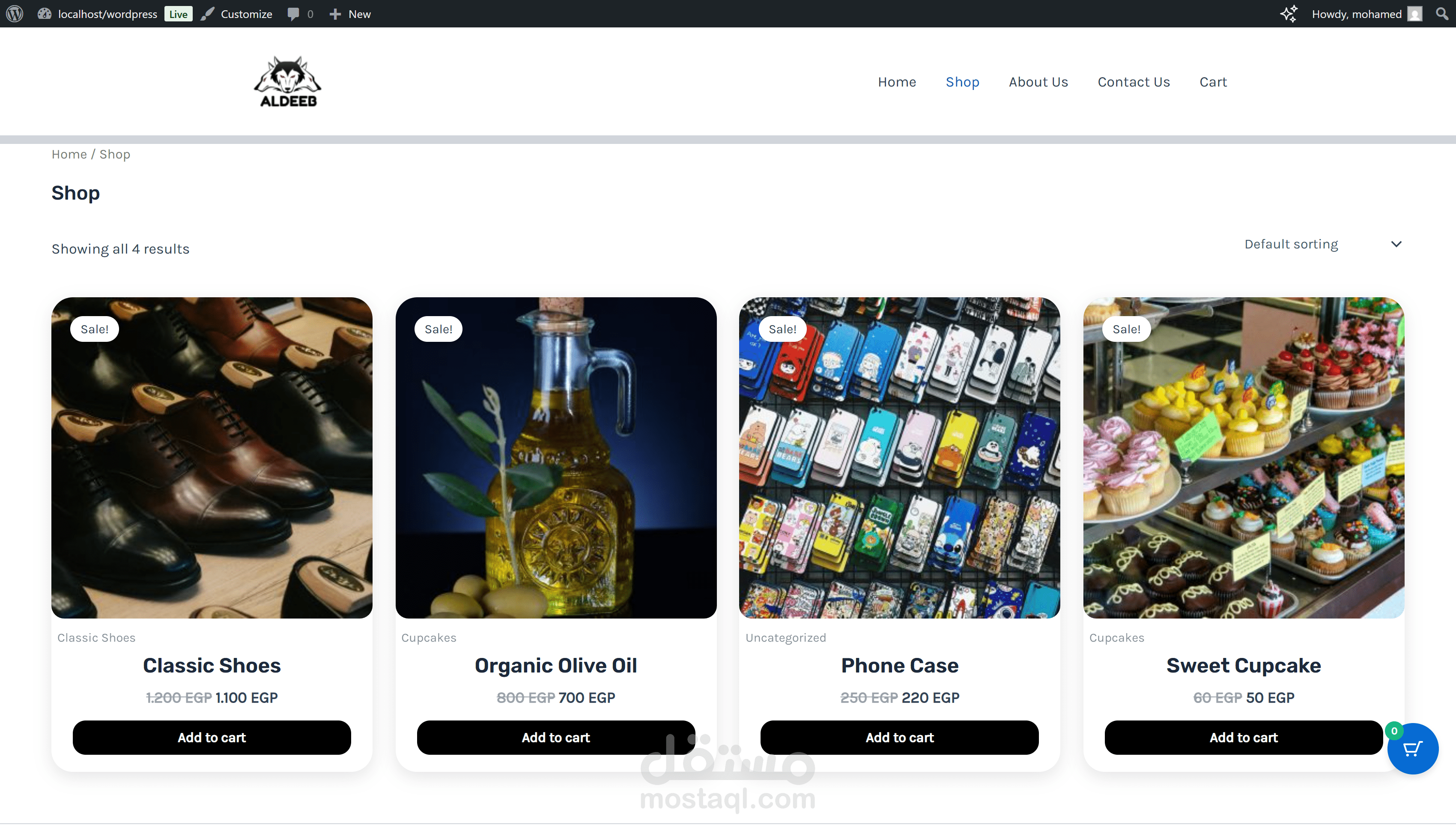 تصميم وتطوير متجر إلكتروني احترافي باستخدام WordPress وWooCommerce