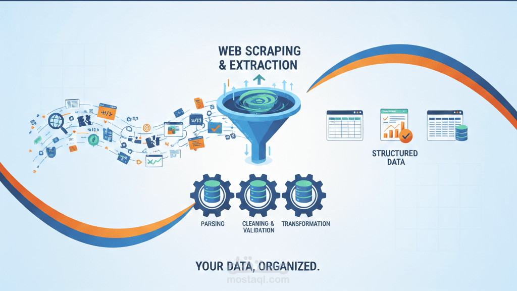 استخراج وهيكلة القوانين المصرية (أكثر من 1500 ملف) باستخدام الذكاء الاصطناعي (Qwen3) و Web Scraping (AI-Powered Web Scraping & Structuring for Egyptian Laws using Local LLM)